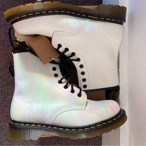 White 1460 Dr. Martens